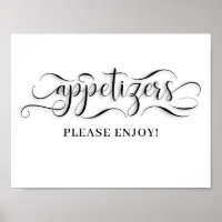 Apéritifs Signal du jour de mariage