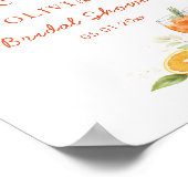 Poster Aperol Spritz Bridal Shower Welcome (Coin)