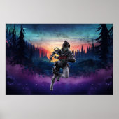 Poster Apex Legends Wraith Scène (Devant)