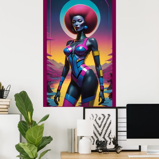 Poster Aphrodésie (Bureau à domicile)