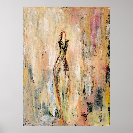 Poster Aphrodite, Art Abstrait (Devant)
