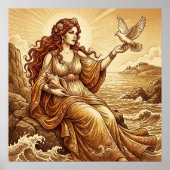 Poster Aphrodite Mythologie grecque (Devant)