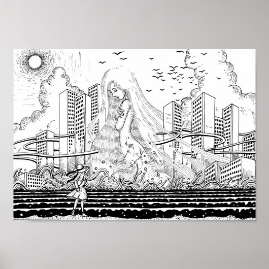 Poster Aphrodite née dans la ville. (Devant)