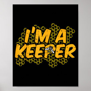 Poster Apiculteur Drôle Apiculture Pun Humour Miel Aarist