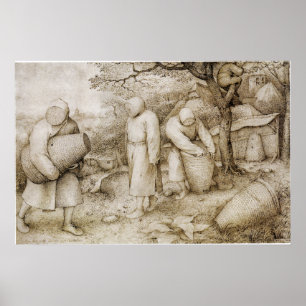Poster Apiculteurs par Pieter Bruegel l'Ancien