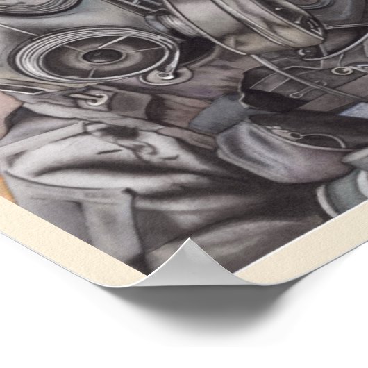 Poster Apocalypse Art Imprimer Convient pour encadrer Mir (Coin)