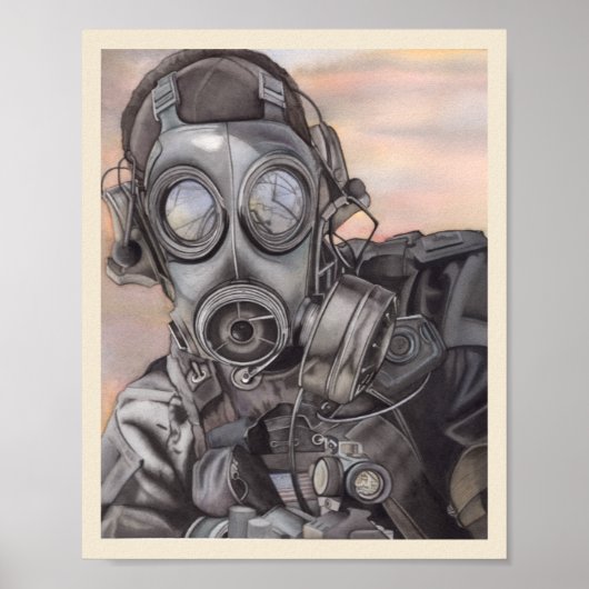 Poster Apocalypse Art Imprimer Convient pour encadrer Mir (Devant)