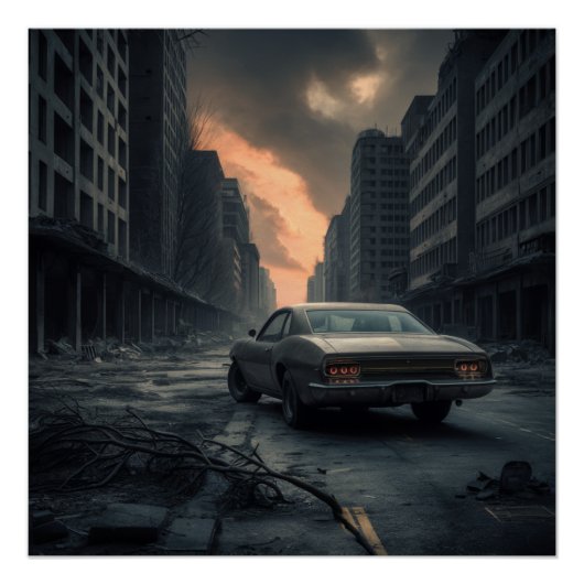 Poster Apocalypse Auto 08 (Devant)