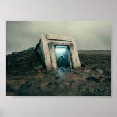 Poster Apocalypse Bunker en Terres Dures (Devant)