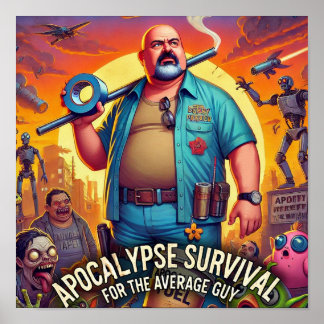 Poster Apocalypse Survival pour l'affiche moyenne de Guy
