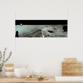 Poster Apollo 11 Débarquement lunaire (Cuisine)