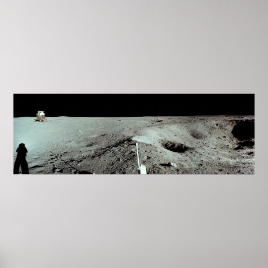 Poster Apollo 11 Débarquement lunaire (Devant)