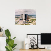 Poster Apollo 11 Quitter le bâtiment d'assemblage du véhi (Bureau à domicile)