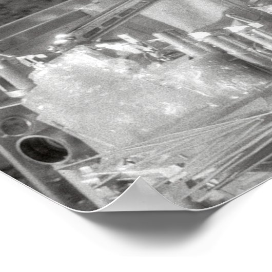 Poster Apollo 12 Moonwalk (Coin)