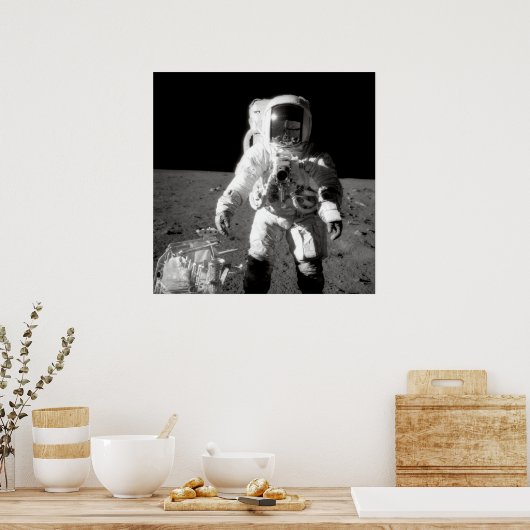 Poster Apollo 12 Moonwalk (Cuisine)