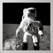 Poster Apollo 12 Moonwalk (Devant)