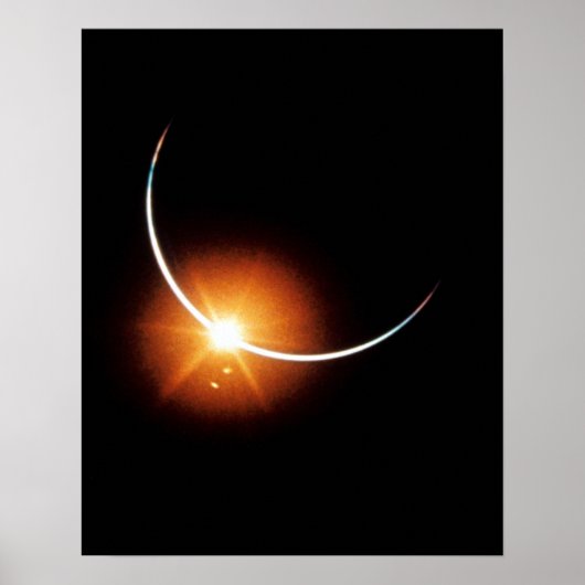 Poster Apollo 12 Vue de l'éclipse solaire (Devant)