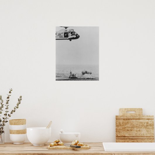 Poster Apollo 13 Splashdown & Recovery (Cuisine)