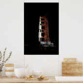 Poster Apollo 13 sur le panneau de lancement (Cuisine)