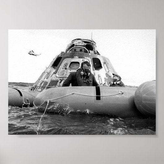 Poster Apollo 14 Splashdown & Recovery (Devant)