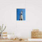 Poster Apollo 15 au sommet de Saturn V Rocket (Cuisine)