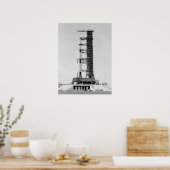 Poster Apollo 16 sur le panneau de lancement (Cuisine)