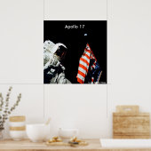 Poster / Apollo 17 / Atterrissage Dernier d'Apollo (Cuisine)