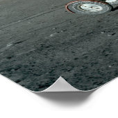 Poster Apollo 17 Module lunaire et véhicule roulant lunai (Coin)