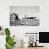 Poster Apollo 17 Splashdown & Recovery (Bureau à domicile)