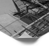 Poster Apollo 17 sur le panneau de lancement (Coin)