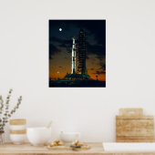 Poster Apollo 4 Saturn V (Cuisine)