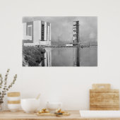 Poster Apollo 8 Déplacement à partir du bâtiment d'assemb (Cuisine)