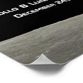 Poster Apollo 8 Lunar Earthrise 50e Anniversaire (Coin)