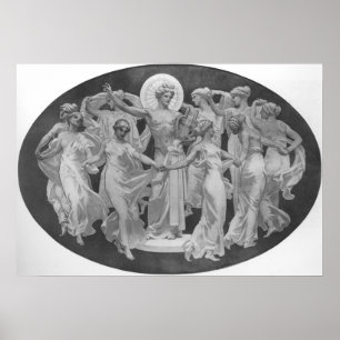 Poster Apollo et les Muses