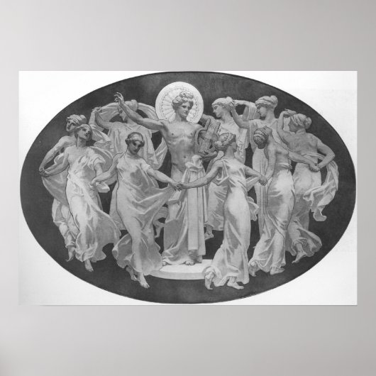 Poster Apollo Et Les Muses (Devant)