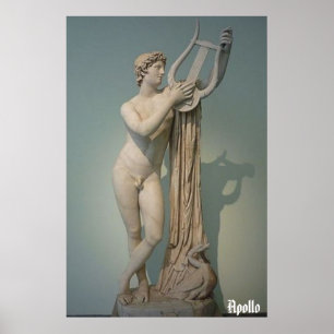 Poster Apollo / Greek God /