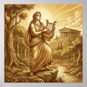 Poster Apollo Greek Mythology (Devant)