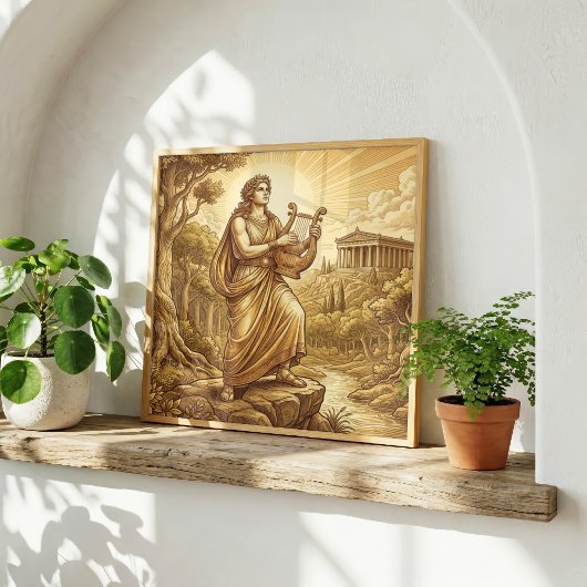 Poster Apollo Greek Mythology