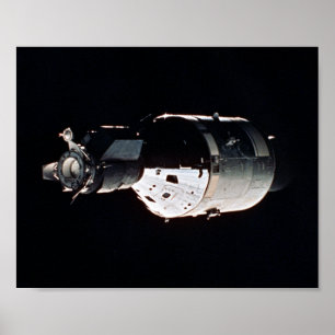 Poster Apollo Spacecraft (Projet Apollo-Soyuz)