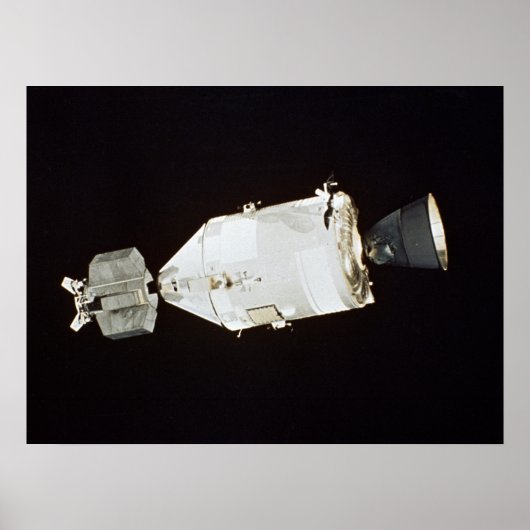 Poster Apollo Spacecraft (Projet Apollo-Soyuz) (Devant)