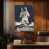 Poster Apollo vintage 11