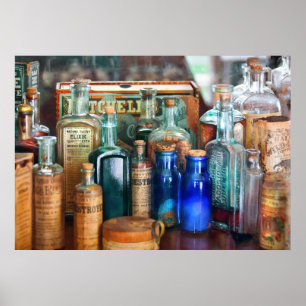 Poster Apothécaire - Des remèdes pour les besoins