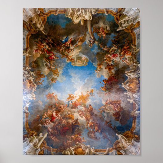 Poster Apothéose d'Hercule dans le Chateau de Versailles (Devant)