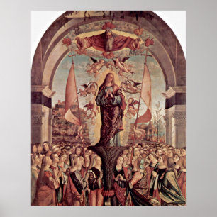 Poster Apotheosis of St. Ursula by Vittore Carpaccio