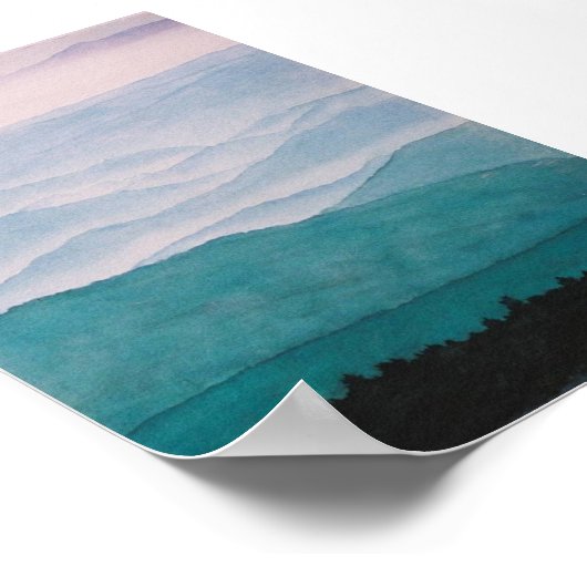 Poster appalachian ridges (Coin)