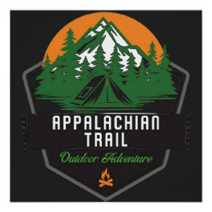 Poster Appalachian Trail Édition été