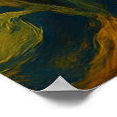 Poster Appaloosa Unicorne dans une tempête (Coin)