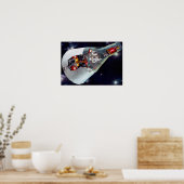 Poster Appareil spatial Gemini (Cuisine)