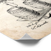 Poster Appareils À Pression D'Air Froide Pour Bière Ou Au (Coin)