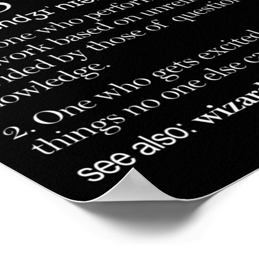 Poster Appareils audio définition (Coin)